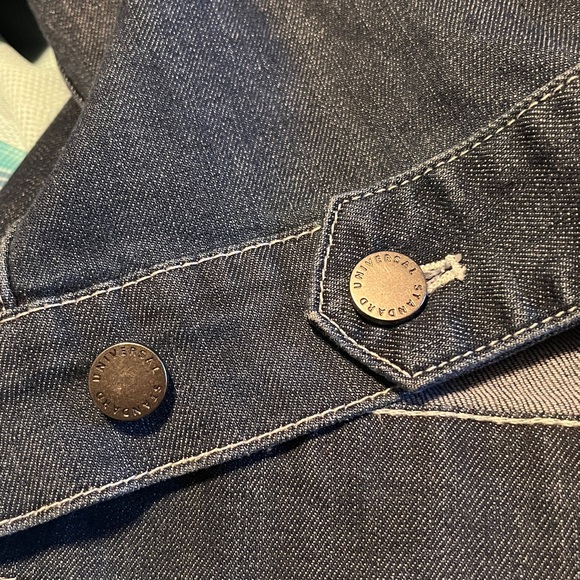 Universal Standard | M (18-20) Kelsey Denim Jacket in Dark Indigo - Picture 7 of 10